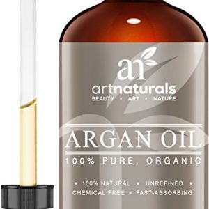 ArtNaturals Pure Morrocan Argan Oil – 4 oz – for Hair, Face & Skin – Grade A Triple Extra Virgin Cold Pressed From The kernels of the Argan Tree – The Anti Aging, Anti Wrinkle Beauty Secret