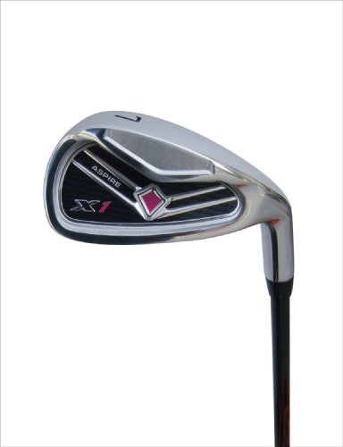 Aspire-X1-Ladies-Womens-Complete-Right-Handed-Golf-Clubs-Set-Includes-Titanium-Driver-SS-Fairway-SS-Hybrid-SS-6-PW-Irons-Putter-Stand-Bag-3-HCs-Cherry-Pink-Petite-Size-for-Ladies-53-and-Below-0-3 Aspire-X1-Ladies-Womens-Complete-Right-Handed-Golf-Clubs-Set-Includes-Titanium-Driver-SS-Fairway-SS-Hybrid-SS-6-PW-Irons-Putter-Stand-Bag-3-HCs-Cherry-Pink-Petite-Size-for-Ladies-53-and-Below-0-3