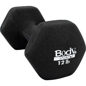 Body Sport Neoprene Dumbbell, 12-Pound
