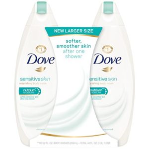 Dove Body Wash, Sensitive Skin 22 oz, Twin Pack