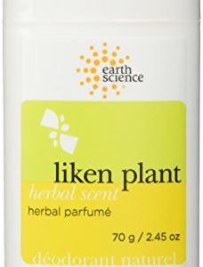 Earth Science Aluminum-Free Liken Deodorant, Herbal – 2.45 oz