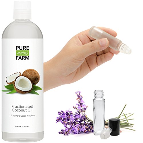Fractionated-Coconut-Oil-Liquid-Large-16oz-WITH-PUMP-FREE-Recipe-eBook-Use-with-Essential-Oils-and-Aromatherapy-as-a-Carrier-and-Base-oil-Add-to-Roll-On-Bottles-for-Easy-Application-0-2 Fractionated-Coconut-Oil-Liquid-Large-16oz-WITH-PUMP-FREE-Recipe-eBook-Use-with-Essential-Oils-and-Aromatherapy-as-a-Carrier-and-Base-oil-Add-to-Roll-On-Bottles-for-Easy-Application-0-2